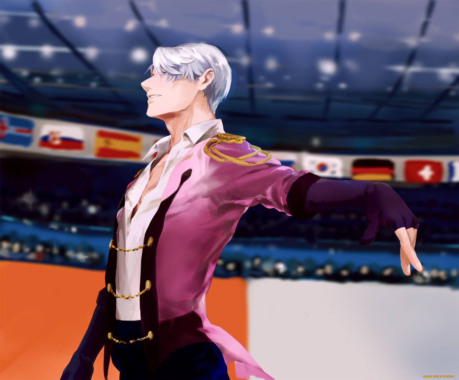 Обои Аниме Yuri on Ice, обои для рабочего стола, фотографии аниме, yuri on  ice, виктор, никифоров Обои для рабочего стола, скачать обои картинки  заставки на рабочий стол.